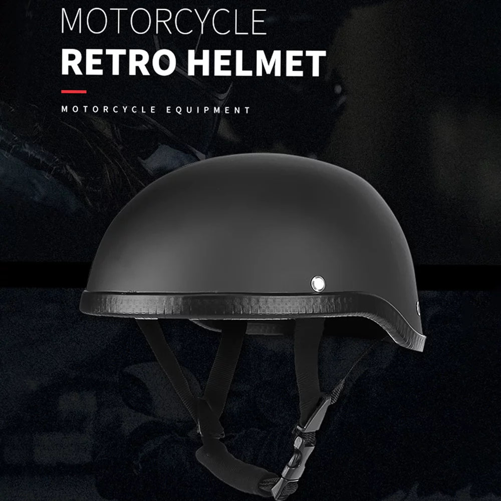 Retro Style Motorcycle Half Helmet E307