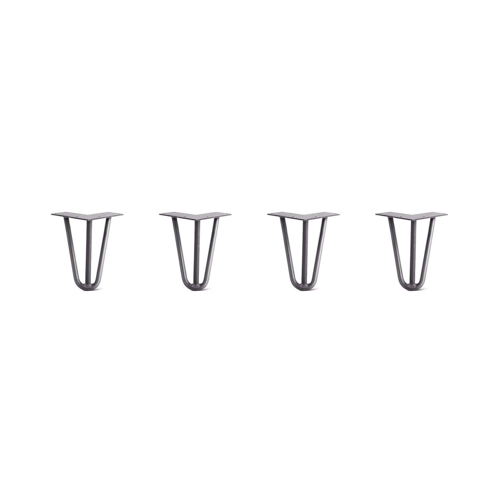 Raw Steel Hairpin Legs Set of 4 H8267