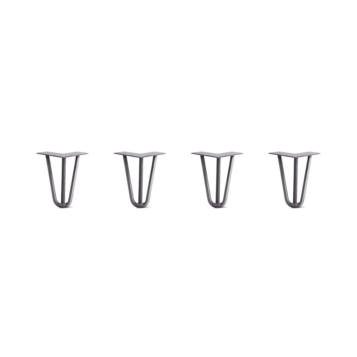 Raw Steel Hairpin Legs Set of 4 H8267