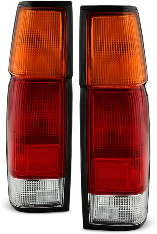 1986-1997 Nissan D21 Hardbody Pickup Tail Lights Left+Right F499