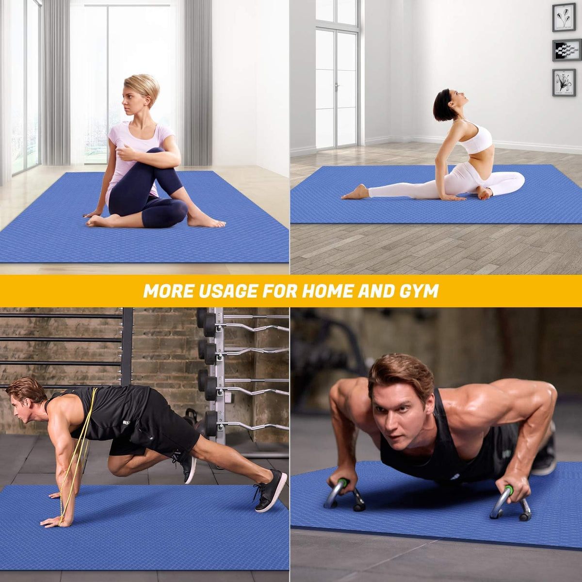 Extra Thick Non Slip Yoga Mat Y276895