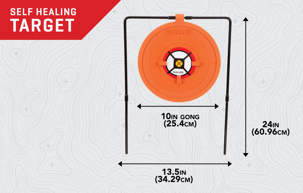 10" Round Self-Healing Target with Stand B273727