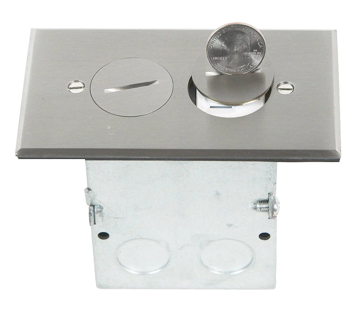 1 Gang 20A Tamper Weather Resistant Electrical Outlet Kit F1373