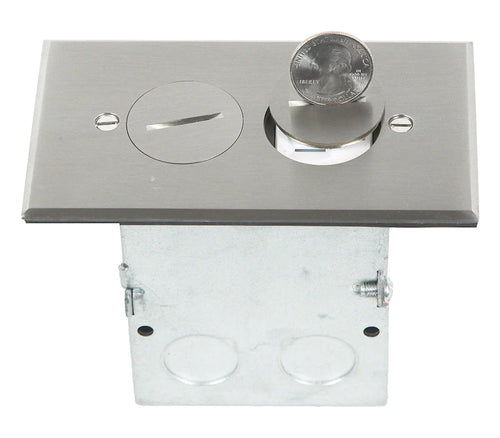 1 Gang 20A Tamper Weather Resistant Electrical Outlet Kit F1373
