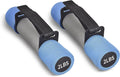 Set of 2 Dumbbells with Anti-Slip Soft Grip & Hand Straps O898
