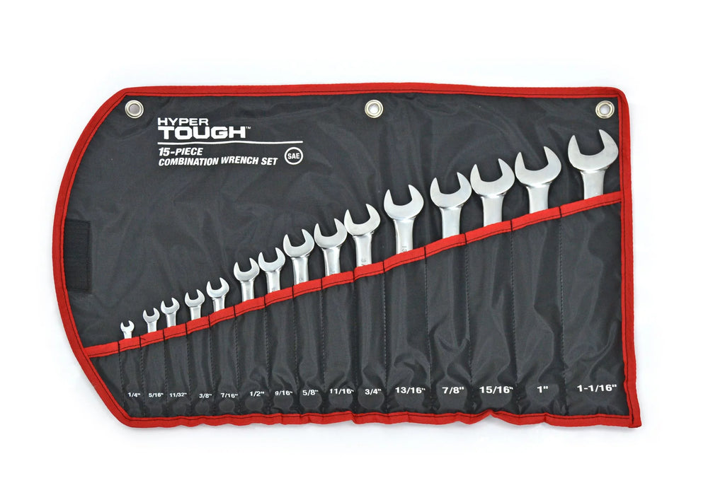 15-Piece SAE Combination Wrench Set S31252