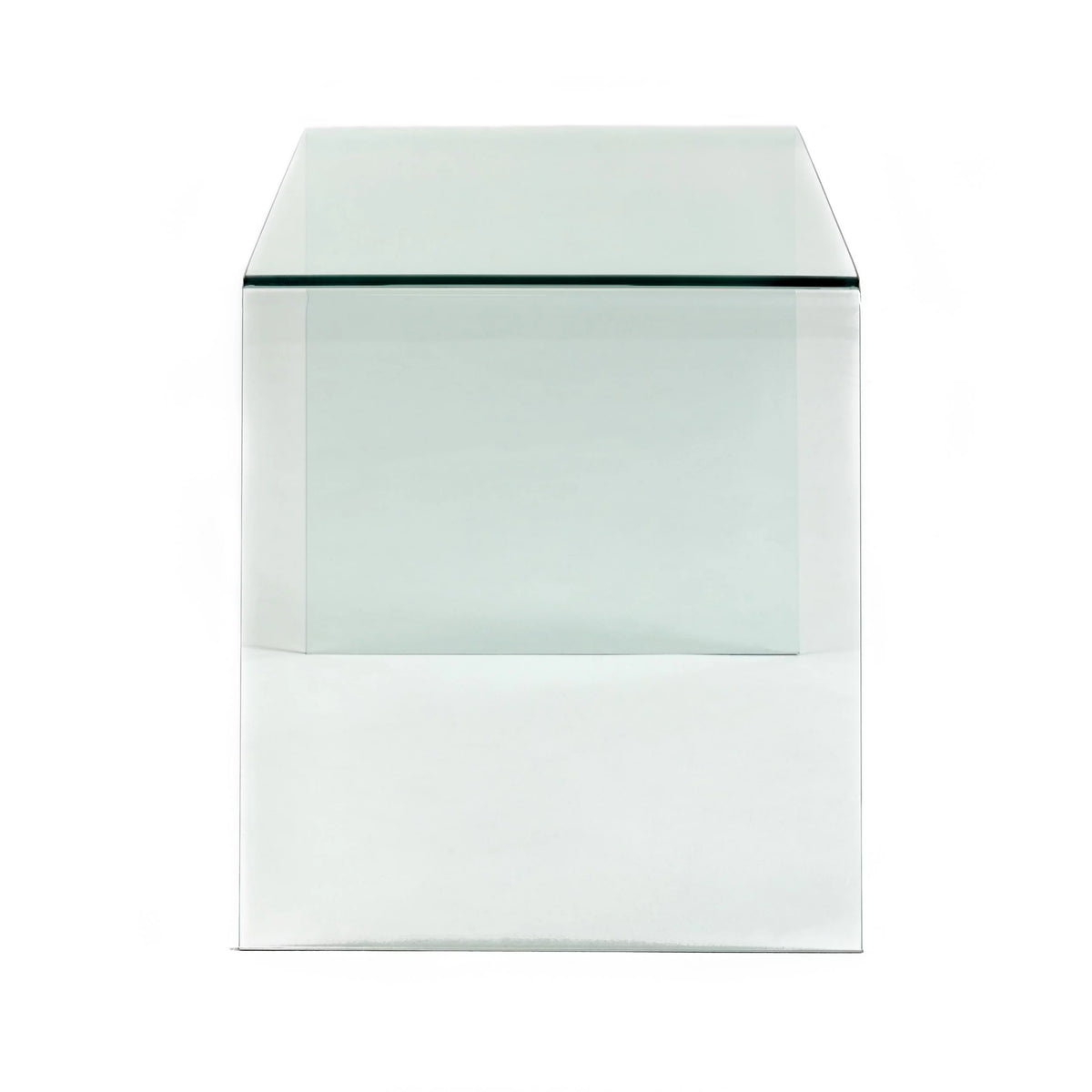 Clear Tempered Glass Writing Desk J2950