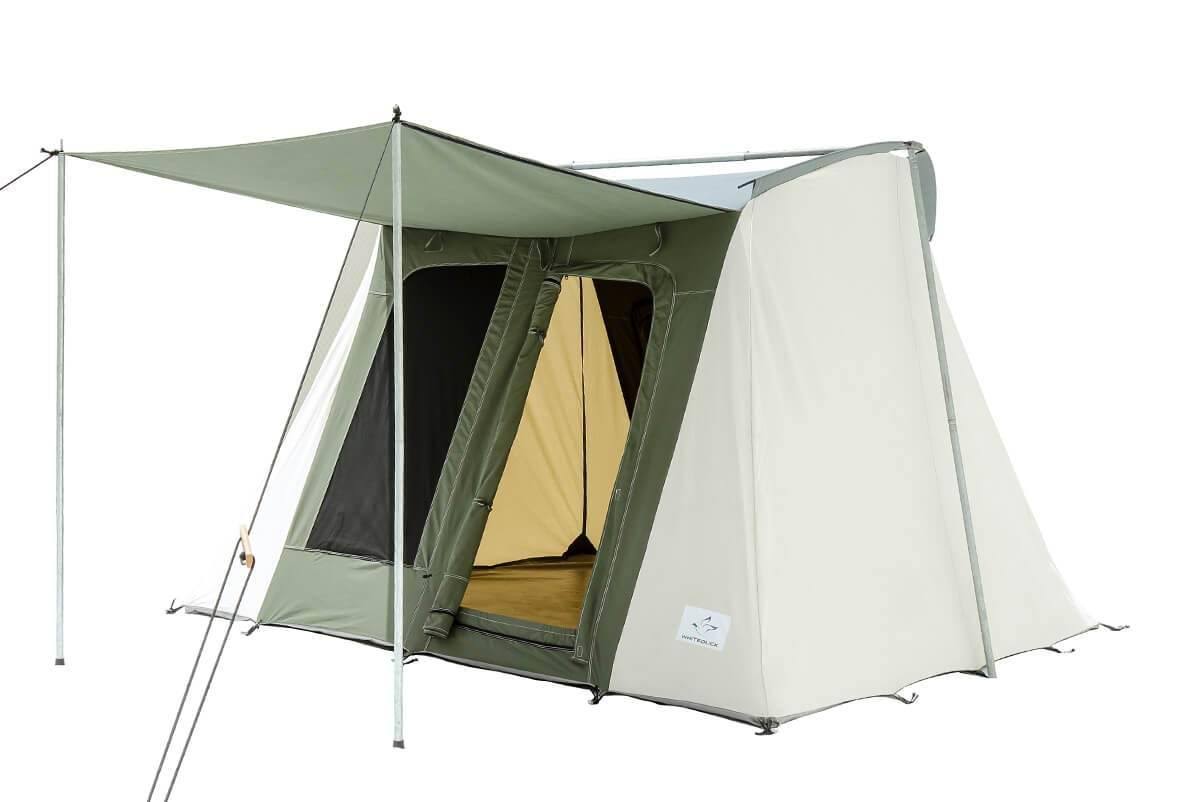 Brown Cotton Canvas 10x10 Cabin Tent G85244
