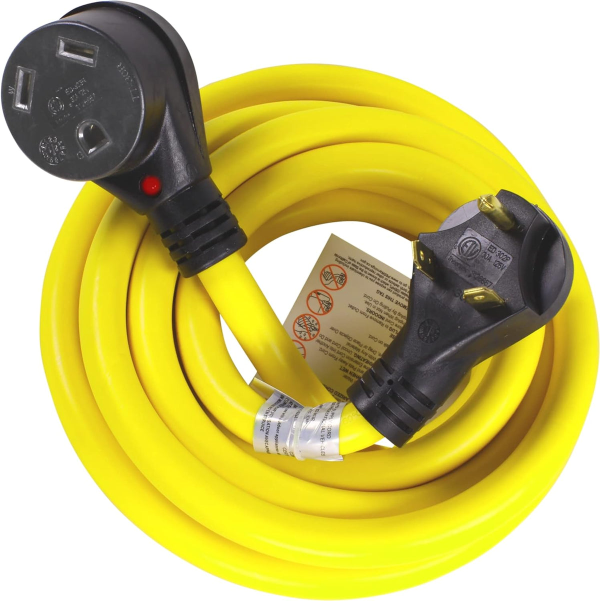 30A RV Power Extension Cord TT30 Pack of 2 P82771