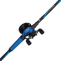 Low Profile Baitcast Reel and Fishing Rod Combo, 7' B893