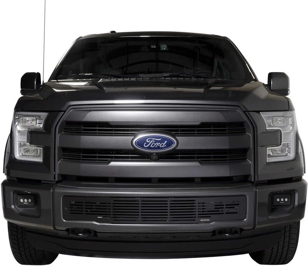 Black Stainless Steel Bar Style Bumper Grille E76717
