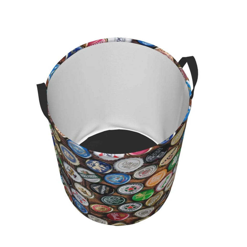 Collapsible Waterproof Laundry Hamper With Handles Y83977