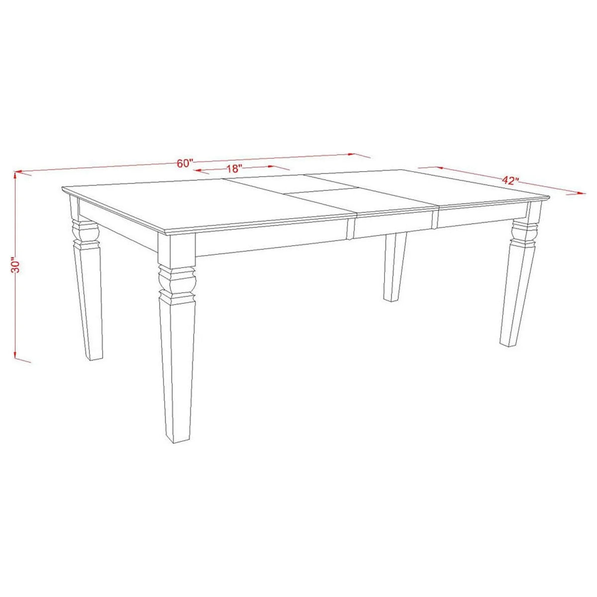 7-Piece Dining Table Set V241
