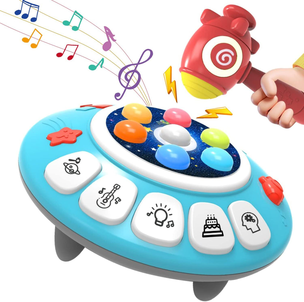 UFO Hammer Toy with Light-Up Musical for Toddlers U574