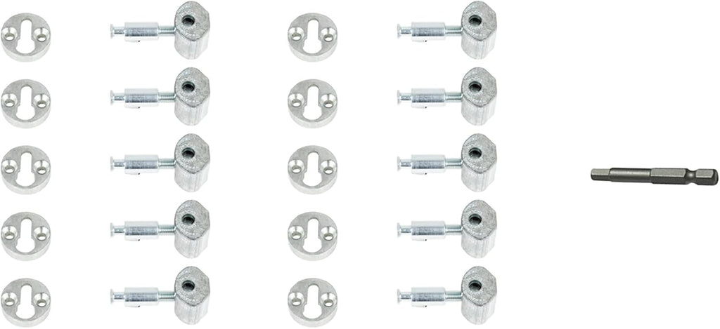 5 Pack Slipfix Railbolt F870