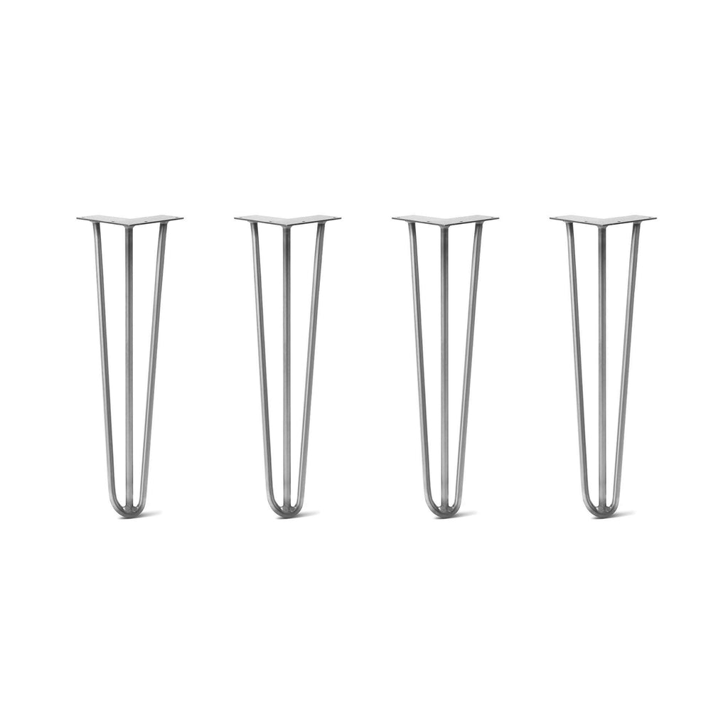 Raw Steel Hairpin Legs Set of 4 H8267