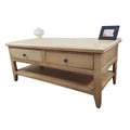 Cherry Coffee Table with 2 Drawers T355