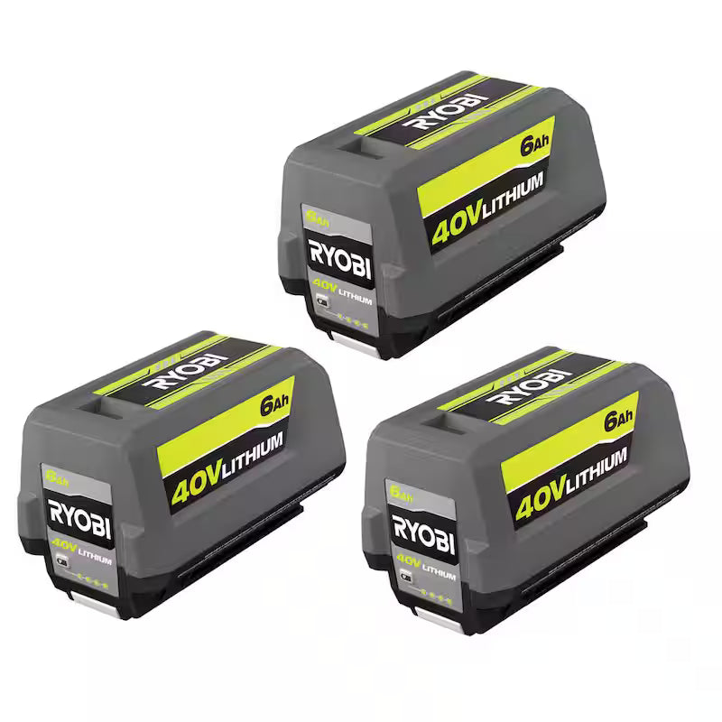 40-Volt Lithium-Ion 6.0 Ah Battery 3-Pack Q67566