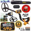 Metal Detector with Waterproof Search Coil and Pro Pointer II Z354511