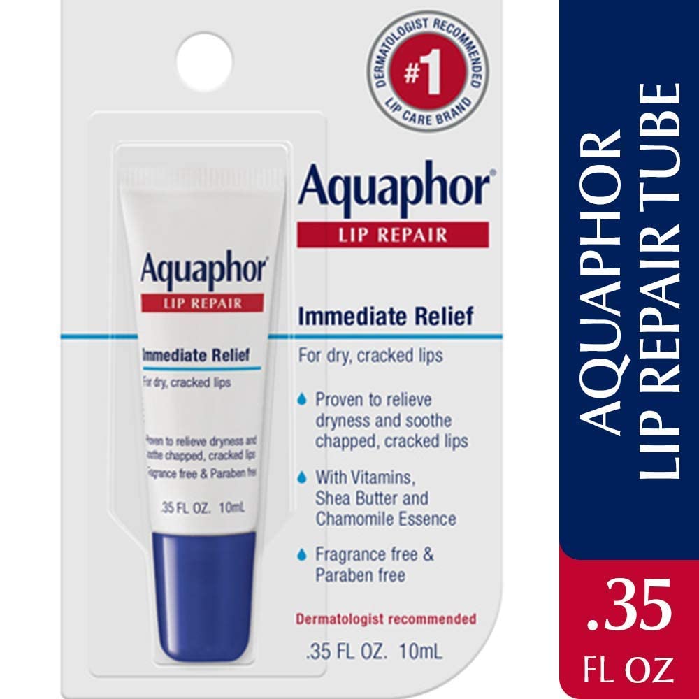 Aquaphor Lip Repair Ointment .35 fl. oz. Tube J968