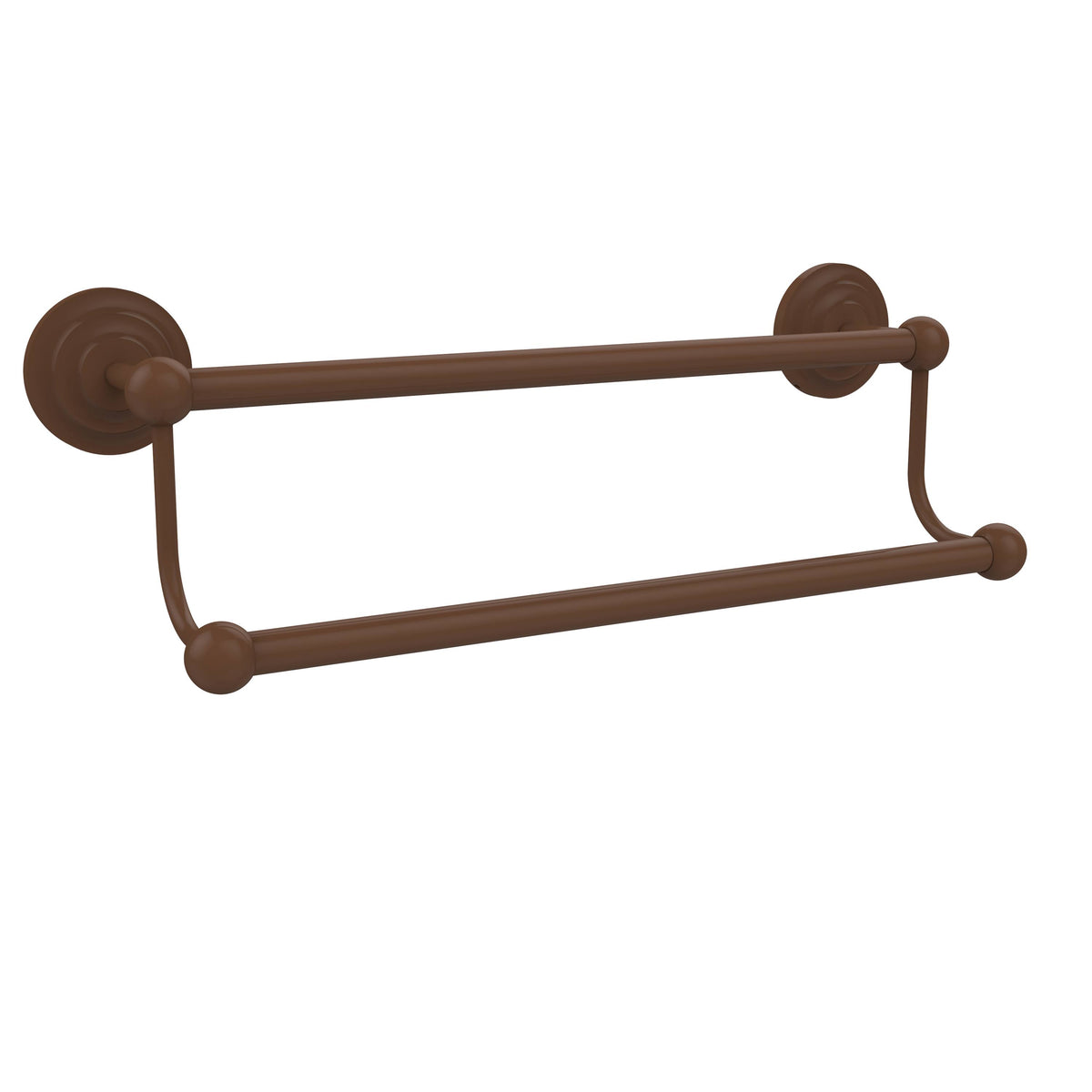 24 inch Double Towel Bar, Antique Bronze V9681