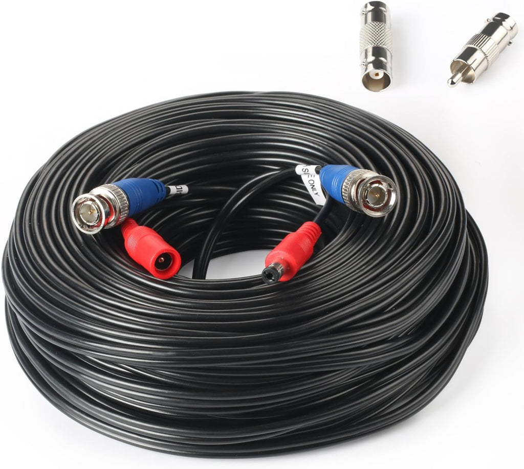 200Feet BNC Video Power Cable with Connectors F440316