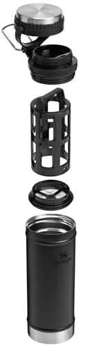 16 oz Insulated Stainless Steel Travel Mug with French Press M549248