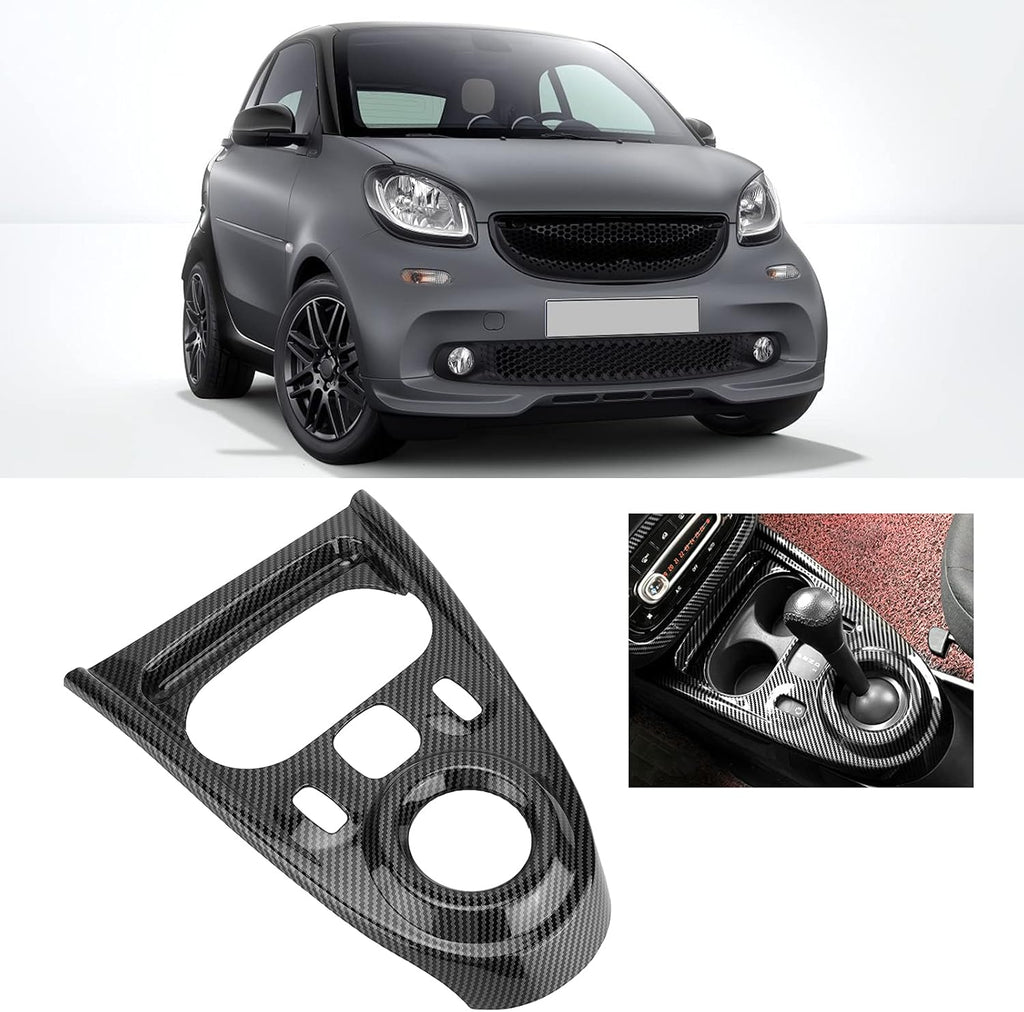 Carbon Fiber Style Gear Shift Panel Cover Sticker V757582
