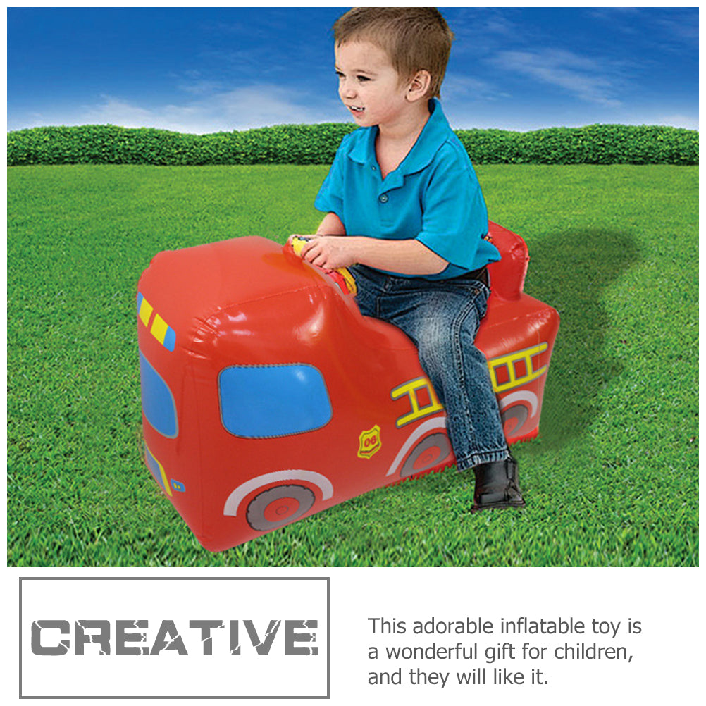 Inflatable Fire Car Kids Toy A747676
