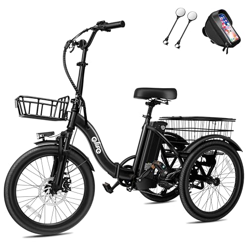 Peak 750W Brushless Motor Folding Trike Ebike with 468Wh Removable Battery Z4142