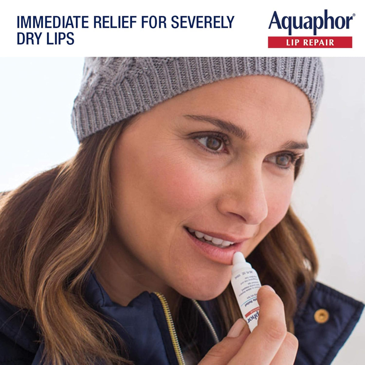 Aquaphor Lip Repair Ointment .35 fl. oz. Tube J968