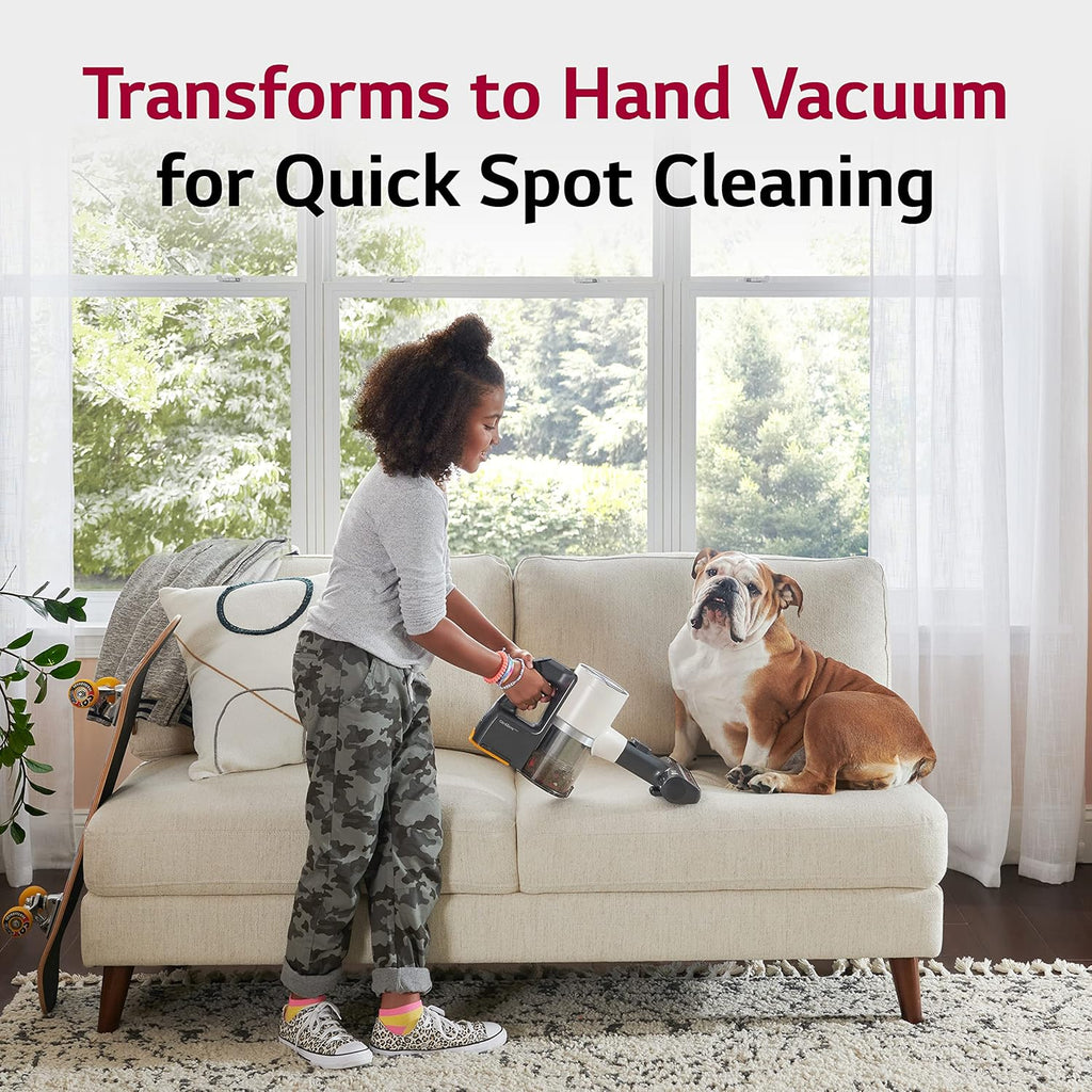 Cordless Stick Vacuum Cleaner with Wet Mop and Extra Removable Battery P378539