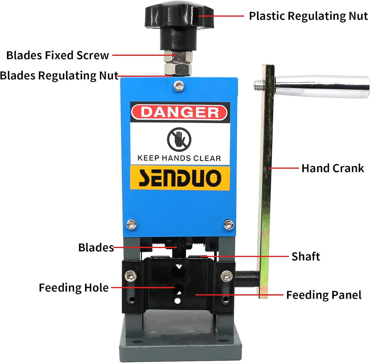 Manual Wire Stripper Machine 0.06-1 60ft/Min Cable Strippers M650862