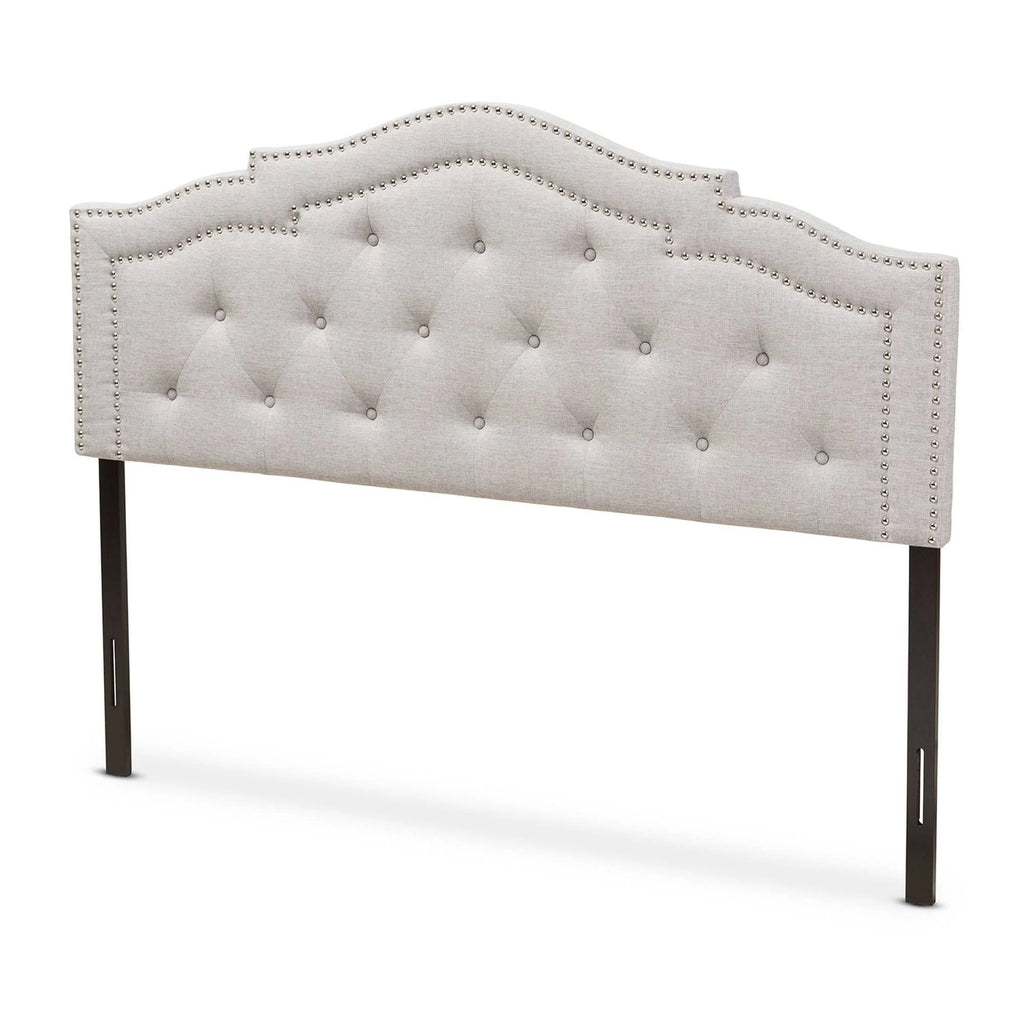 Greyish Beige Queen Headboard W589