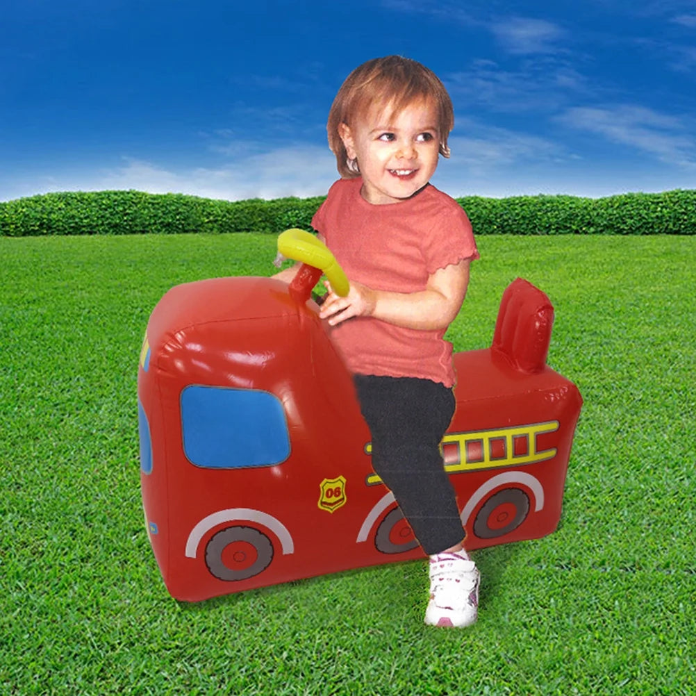 Inflatable Fire Car Kids Toy A747676