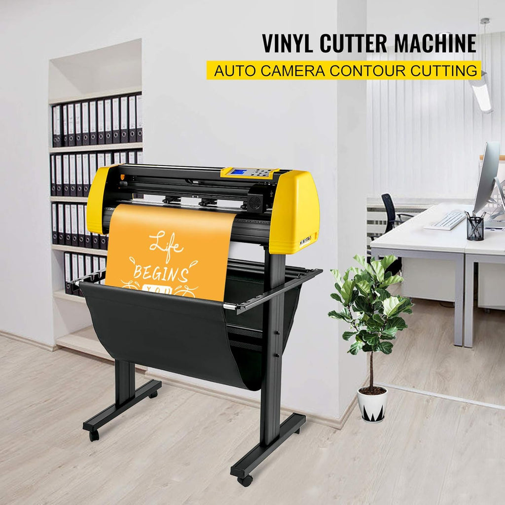 Vinyl Cutter Machine, 34 in Plotter with Floor Stand L797694
