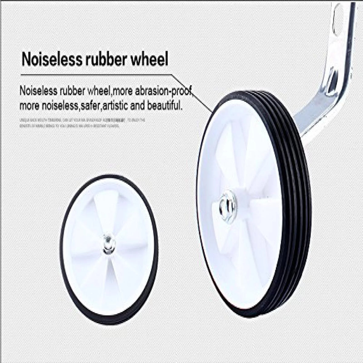 Adjustable Bicycle Training Wheels 2Pcs W9624