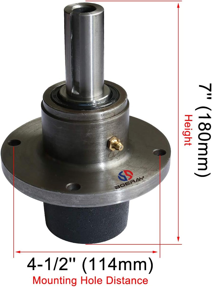 Spindle Assembly with Zerk Fitting H837674