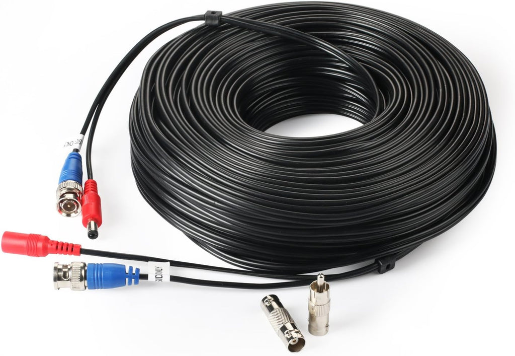 200Feet BNC Video Power Cable with Connectors F440316