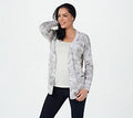 Grey Buttonfront Cardigan G2933