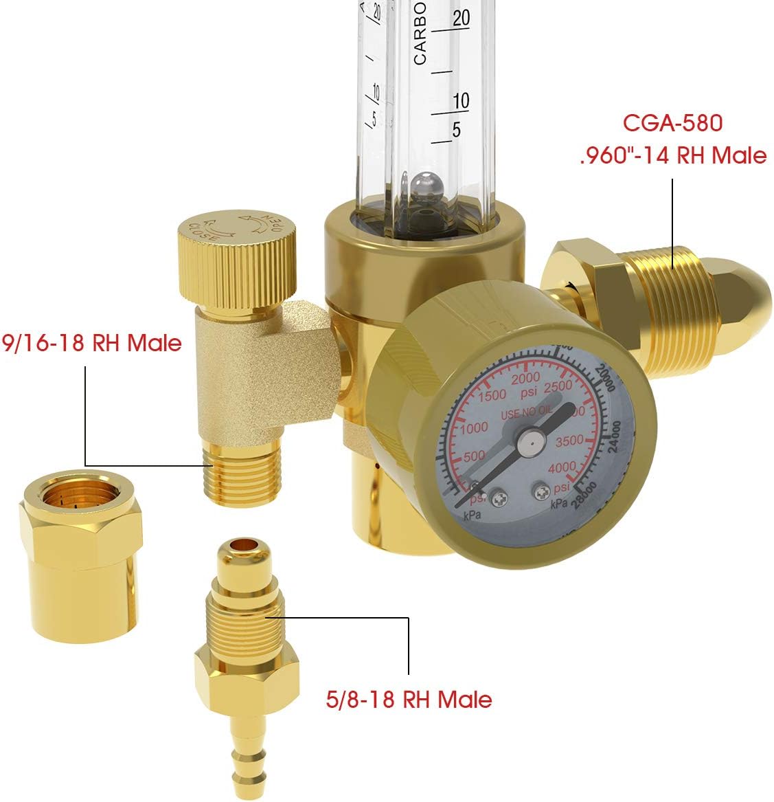 200A AC/DC Aluminum Tig Welder with Pulse Large LED Display Digital Inverter STICK/TIG 110/220V Dual Voltage Mig Tig Flow Meter Gas Regulator Gauge E125315