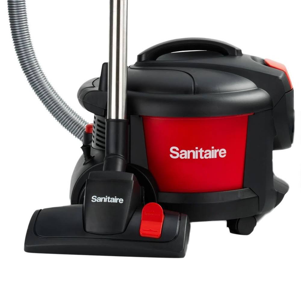 Red Black Canister Vacuum O731587