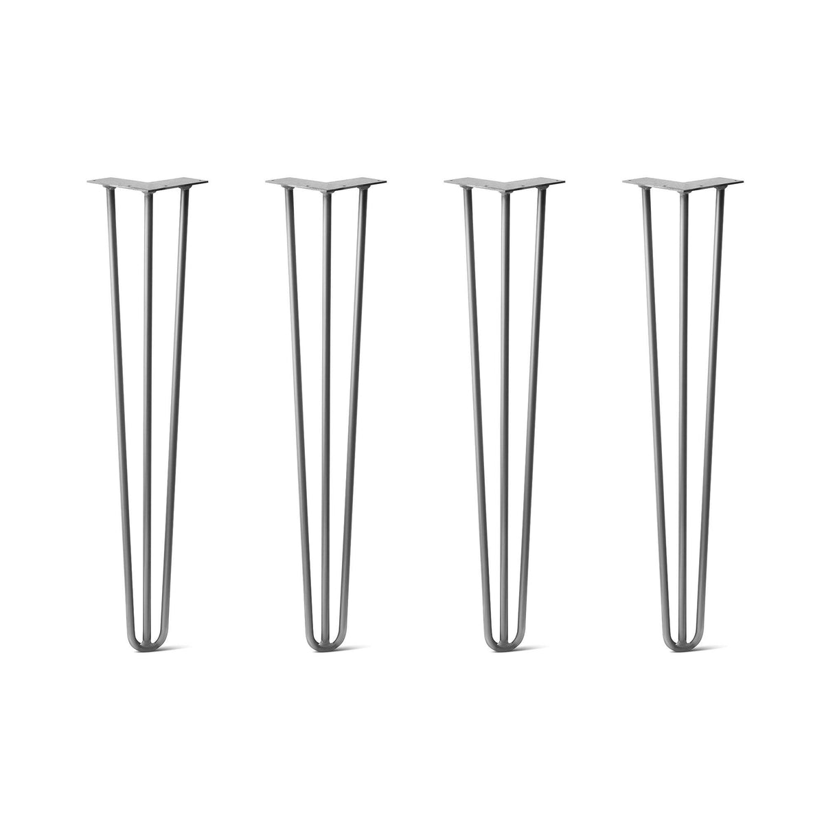 Raw Steel Hairpin Legs Set of 4 H8267