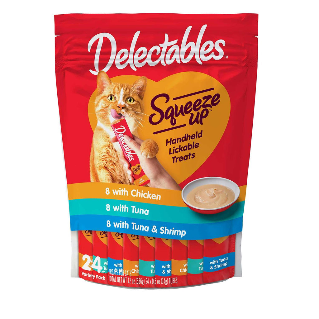 Lickable Wet Cat Treat Variety Pack H4446