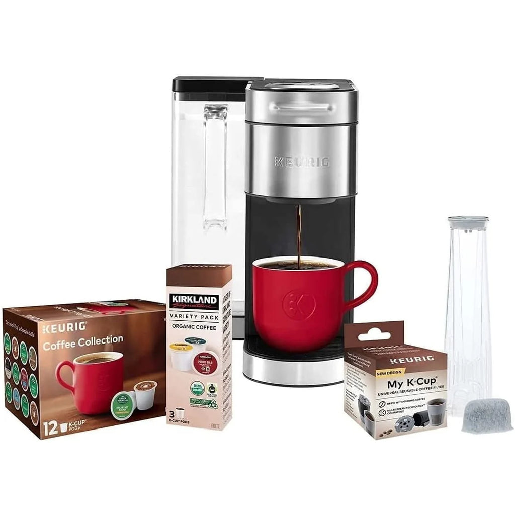 Single Serve Coffee Maker with 15 K-Cup Pods X410398