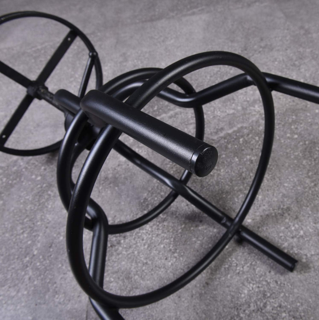Adjustable Swivel Metal Bar Stool Set of 2 W4507