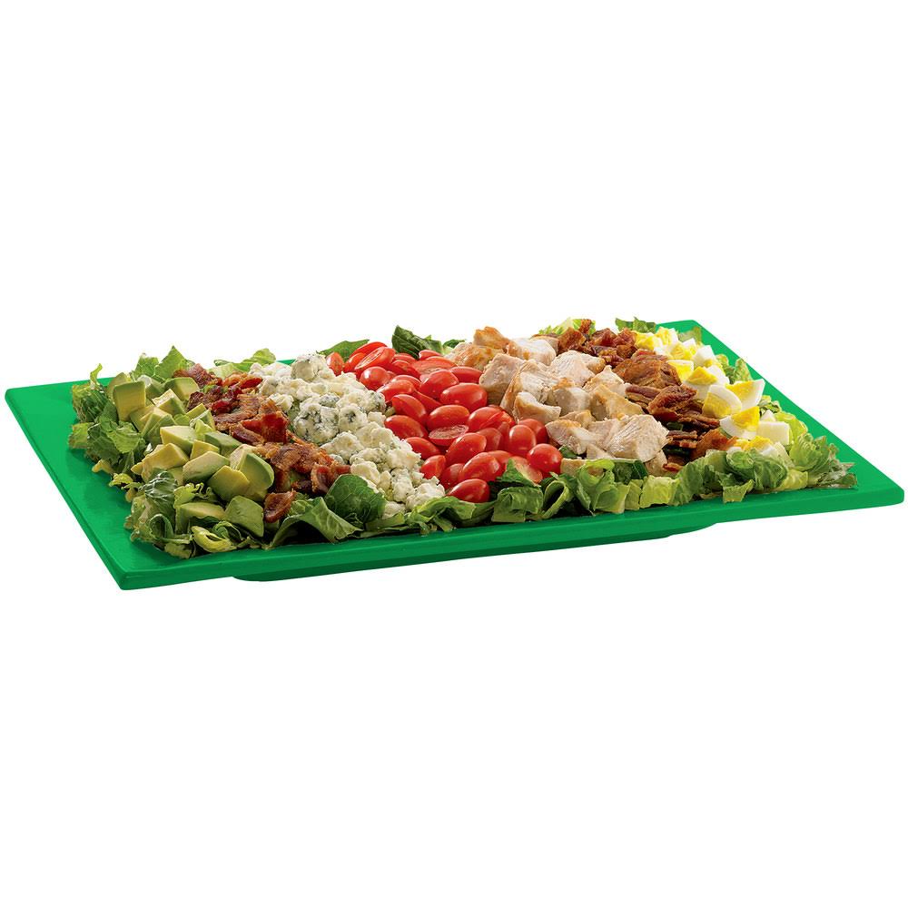 Green Cast Aluminum Rectangular Platter U551