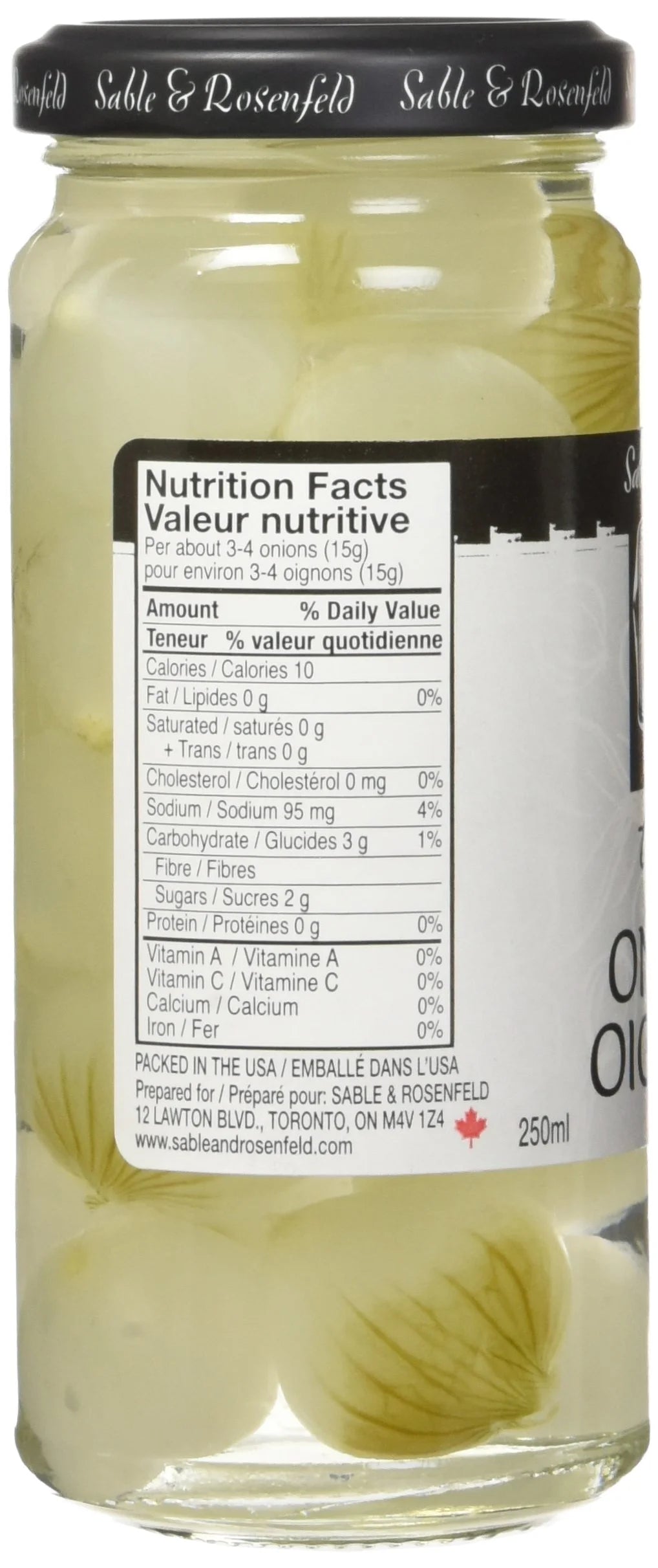 Vermouth Tipsy Onions 5-Ounce Glass Jars Pack of 6 Y681275