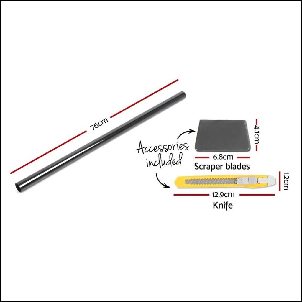 Black Window Tint Film 76cm x 7m VLT 5% A101919
