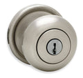 Satin Nickel Knob Lockset C7263